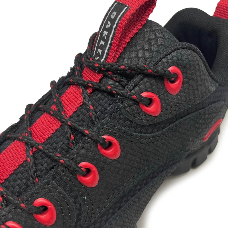 Tênis Oakley Flak II Skin Black Red os melhores preços Clique e