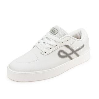 Tênis Ous Emergente Bco Cinza Esc Silver Essencial