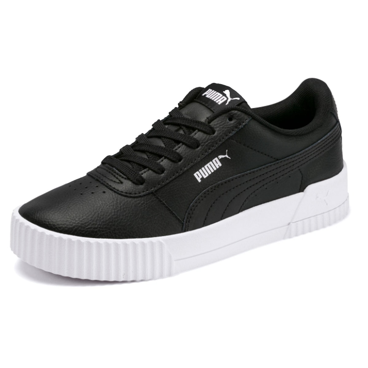 Tênis Puma Carina L BDP Black White Silver os melhores preços