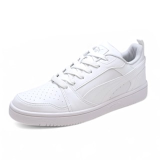 Tênis Puma Rebound V6 Low BDP White Cool Light Gray