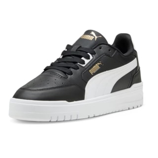 Tênis Puma Shuffle Downtown Black White Gold