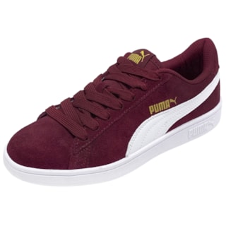 Tênis Puma Smash V2 WNS Rhubard Gold White