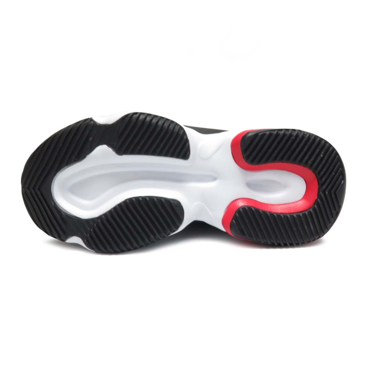 Tênis Qix Higher Chunky Preto Vermelho - Back Wash