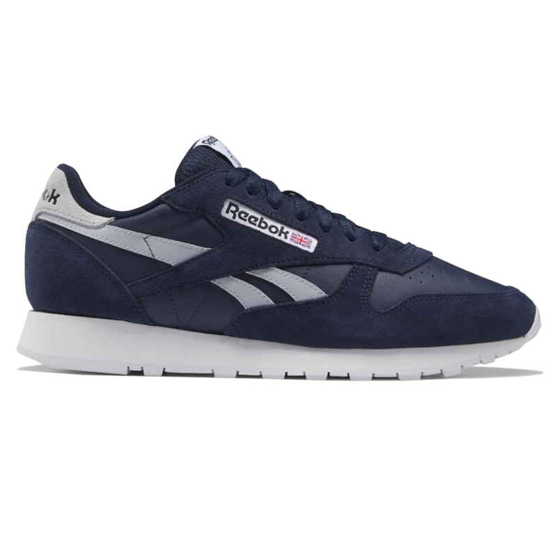 Reebok classic leather suede retro trainers navy blue m43014 Clearance