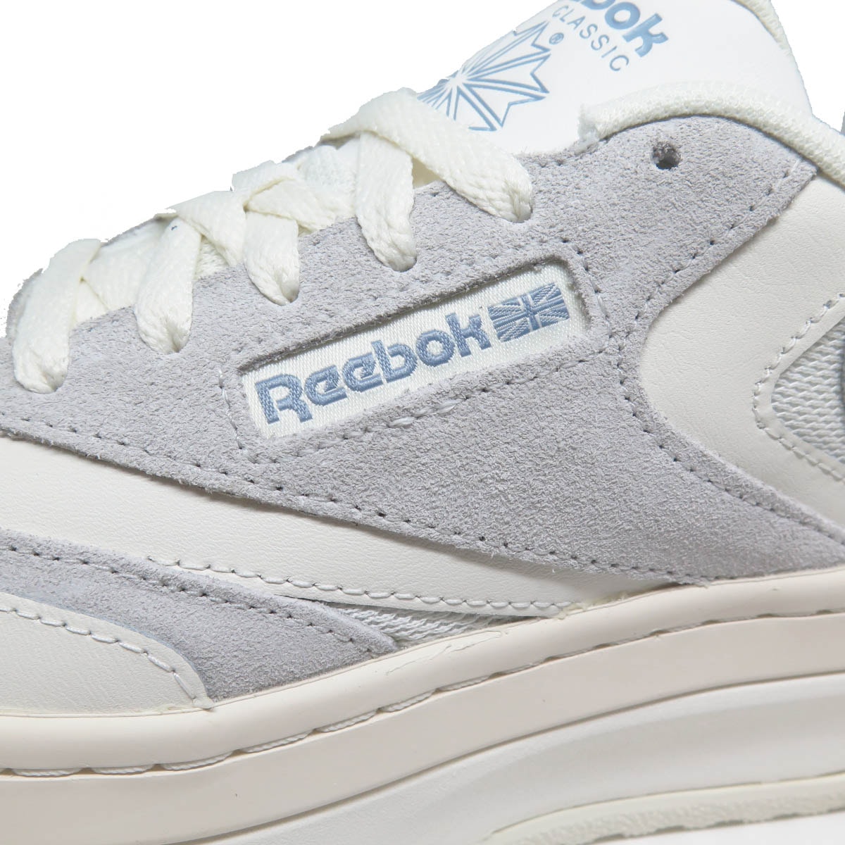 Tênis Reebok Club C Extra Chalk Pure Grey 2 Vintage Blue os