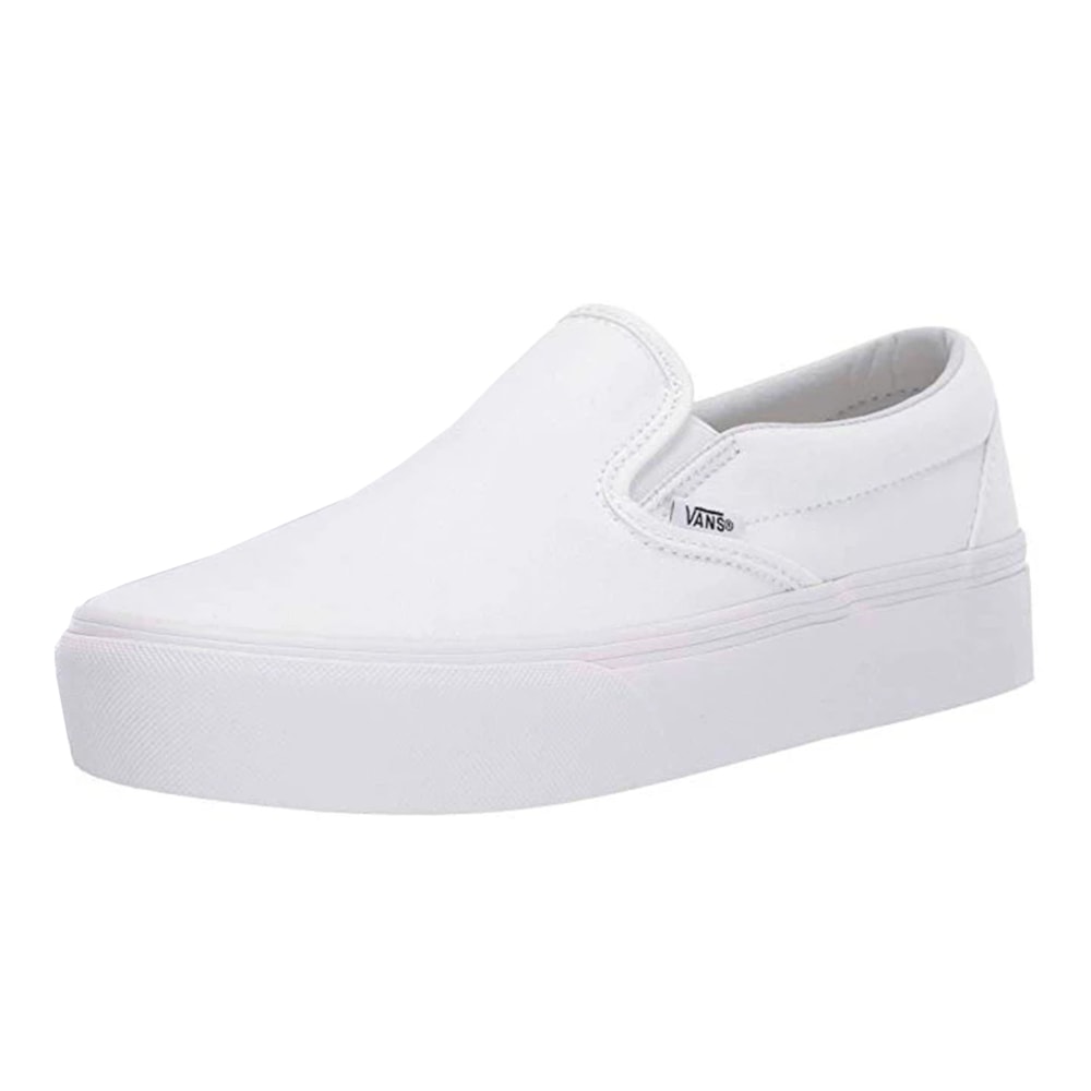 Tênis Vans Classic Slip-On True White Branco - Back Wash