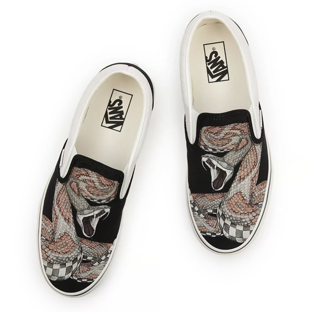 Tênis Vans Classic Slip-On Snake Black Tênis Vans Classic Slip-On Snake Black