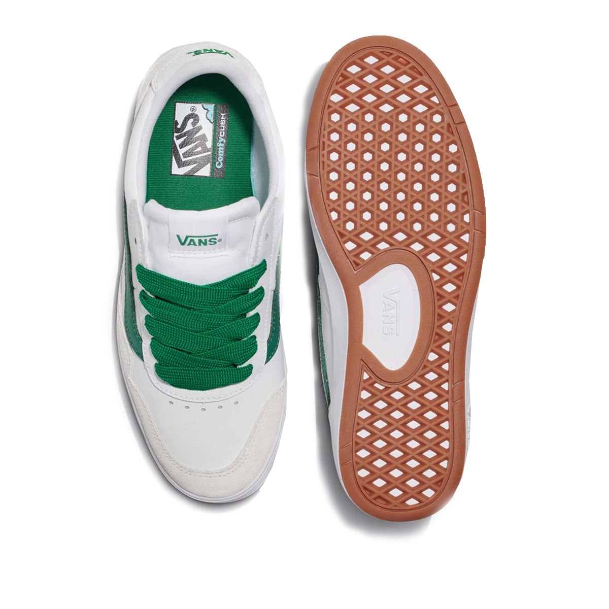 Tênis Vans Cruze Too CC White Green os melhores preços | Clique e