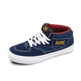 Tênis Vans Half Cab Navy Burgundy