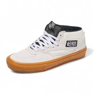 Tênis Vans Half Cab Skate Antique White Gum