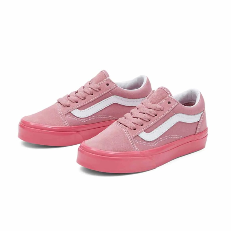 Tênis Vans Infantil Old Skool Rosa os melhores preços Clique e