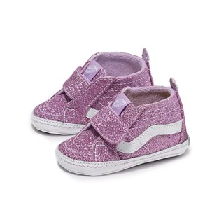 Tênis Vans Infantil Sk8-Hi Crib Glitter Lilac