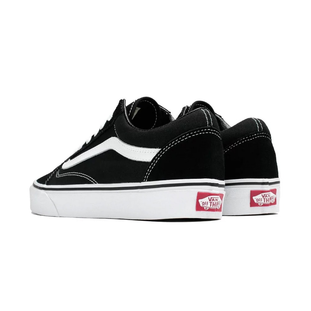 Vans preto e hot sale branco old skool