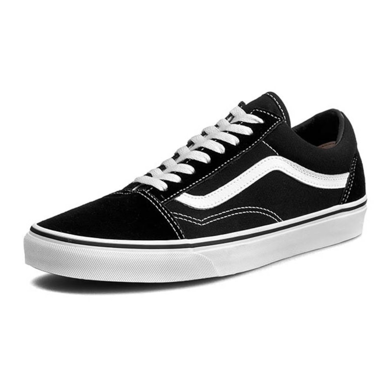 Tênis Vans Old Skool Black/White Preto