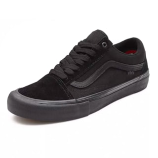Tênis Vans Old Skool Skate Black Black Tênis Vans Old Skool Skate Black Black