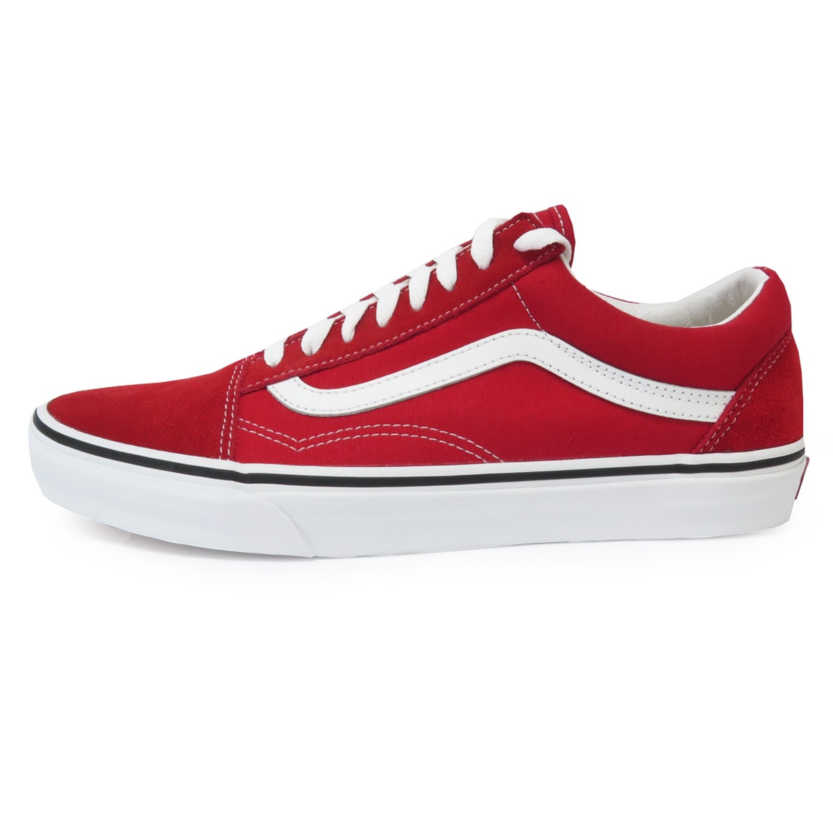 vans old skool preto e vermelho