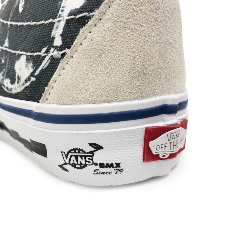 Tênis Vans Sk8-Hi BMX 79 Marshmallow Black os melhores preços