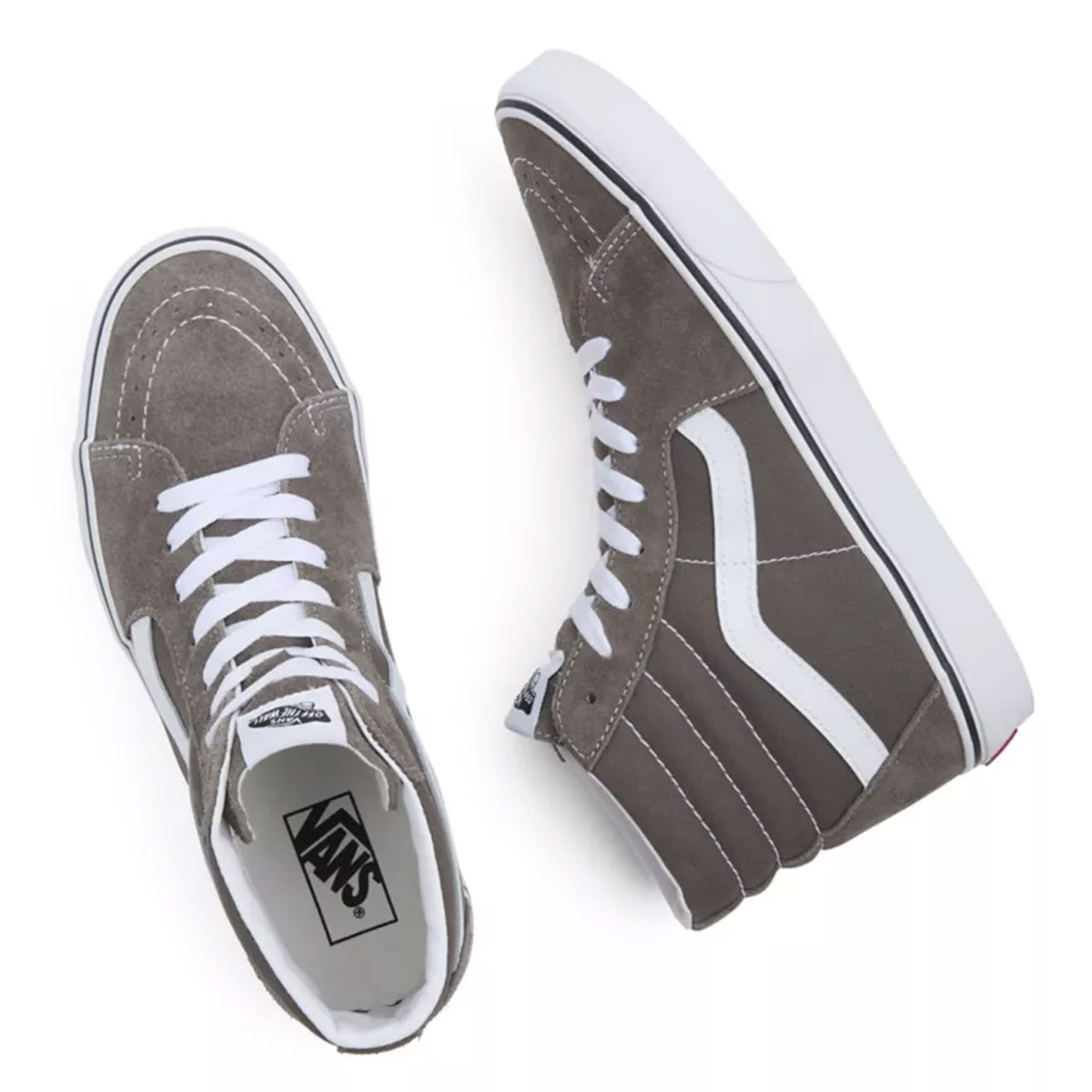 Tênis Vans Sk8-Hi Color Theory Cinza os melhores preços | Clique e
