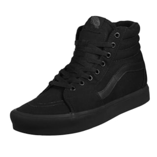 Tenis vans cano alto preto feminino Clearance