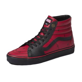 Comprar Vans Vermelho/Preto Vulcanizado - Fortal Shoes