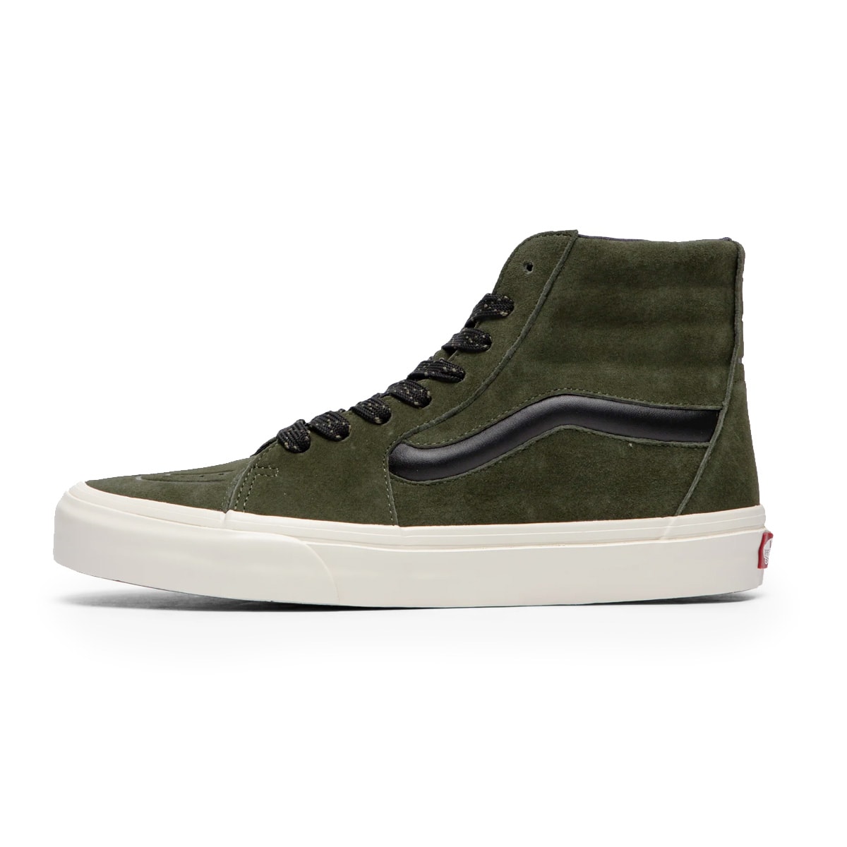 Tênis Vans Sk8-Hi XL Nubuck Olive Black os melhores preços