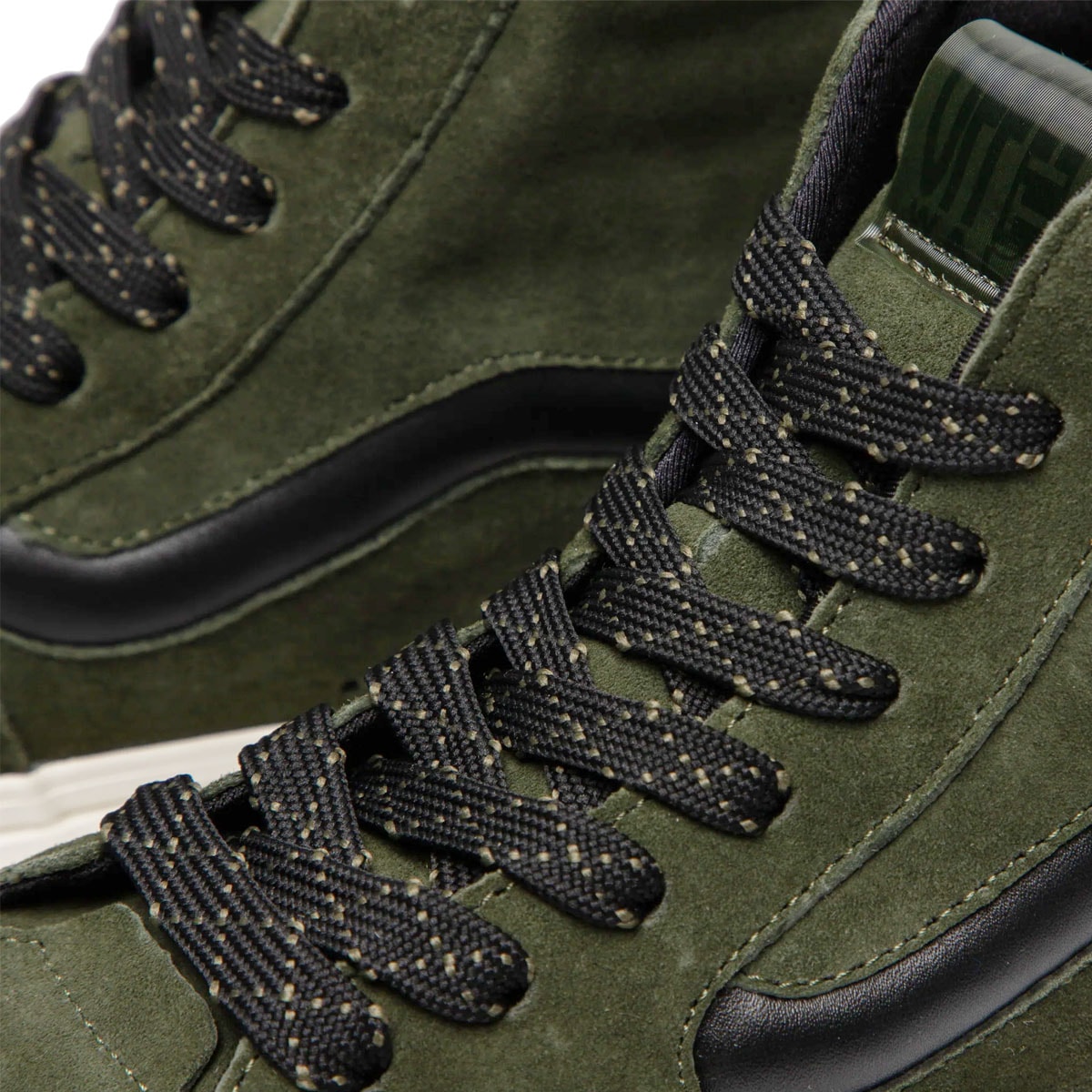 Tênis Vans Sk8-Hi XL Nubuck Olive Black os melhores preços