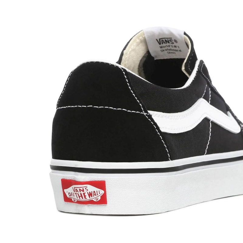 Tênis Vans Sk8-Low Preto e Branco os melhores preços