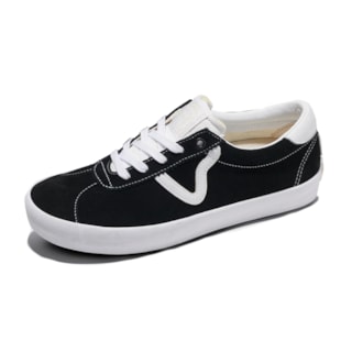 Tênis Vans Skate Epoch Sport Black White