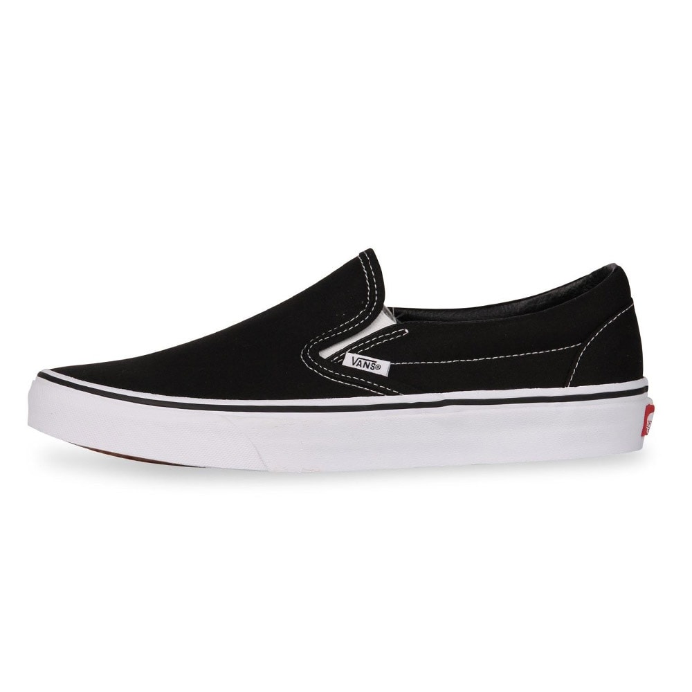 Tênis Vans Slip-On Preto e Branco - Back Wash