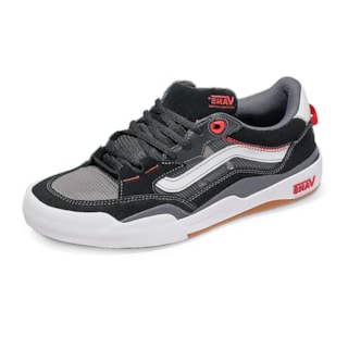 Tênis Vans Wayvee 2.0 Skate Black White Red