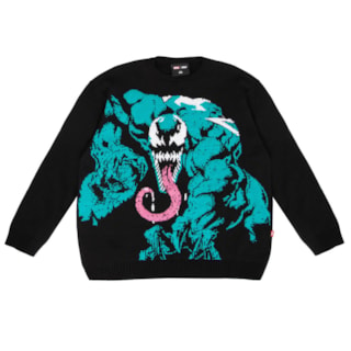 Tricot High Sweater Venom Black