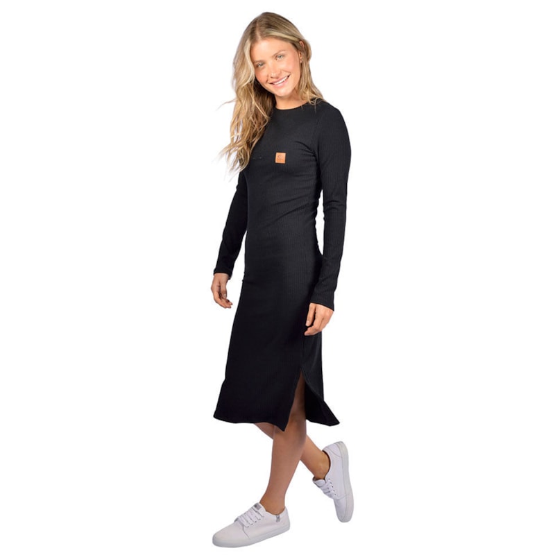 Vestido Rip Curl Horizon Stripe Preto