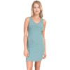 Vestido Roxy Mountains and Waves Trellis Verde