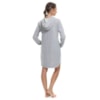 Vestido Roxy Nines Cinza com Brilho