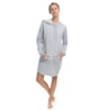 Vestido Roxy Nines Cinza com Brilho